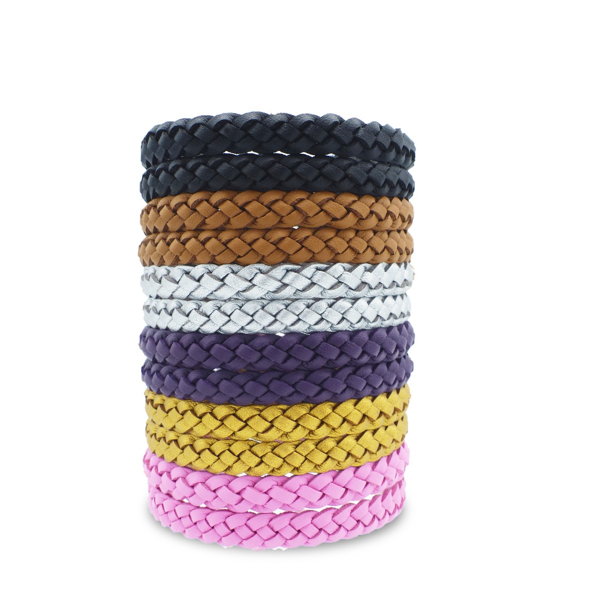 Braided Plant-Oil Repellent Wristband