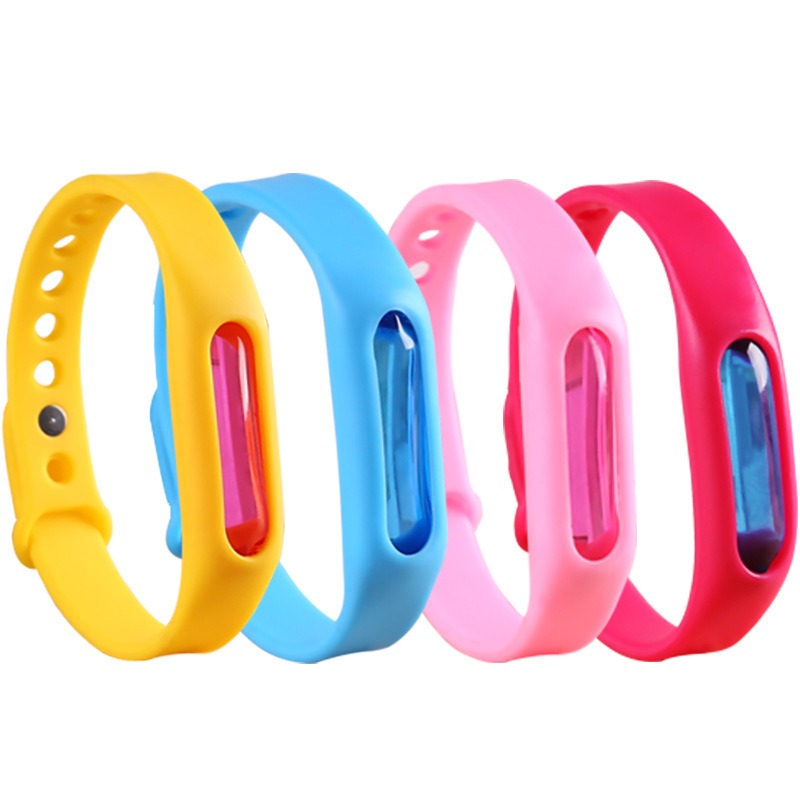Silicone Plant-Oil Repellent Bracelet